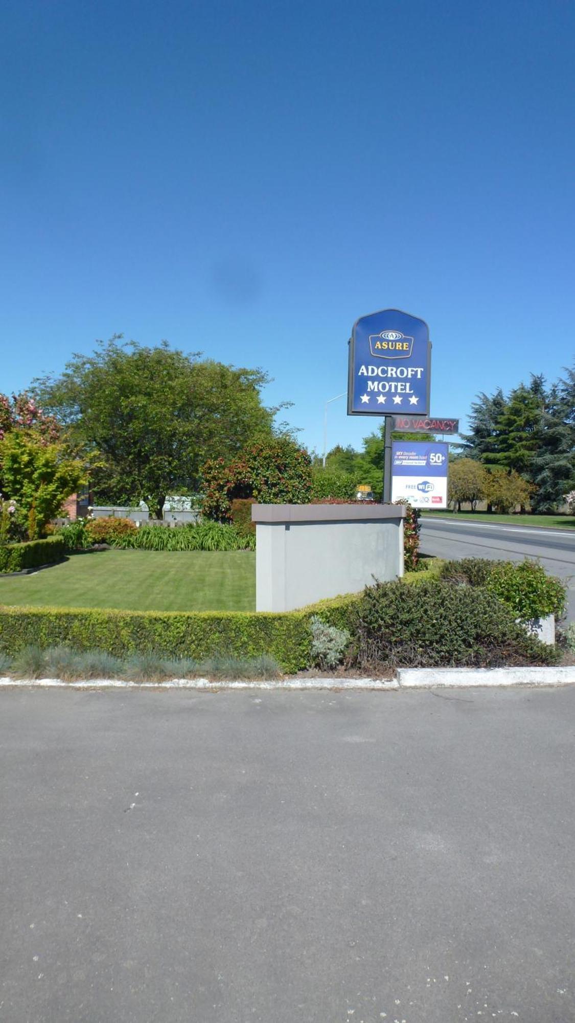 Asure Adcroft Motel Ashburton Kültér fotó