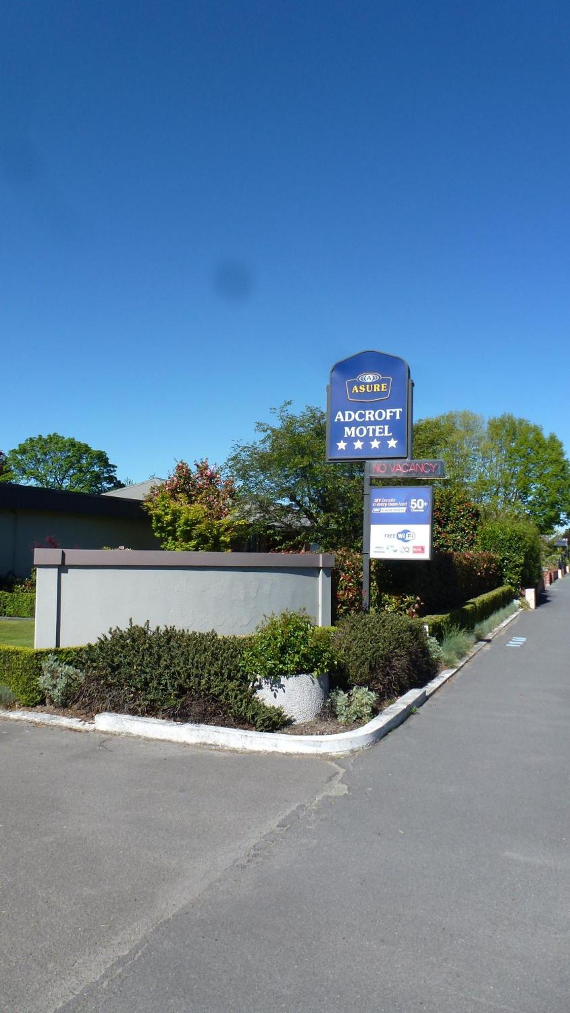 Asure Adcroft Motel Ashburton Kültér fotó