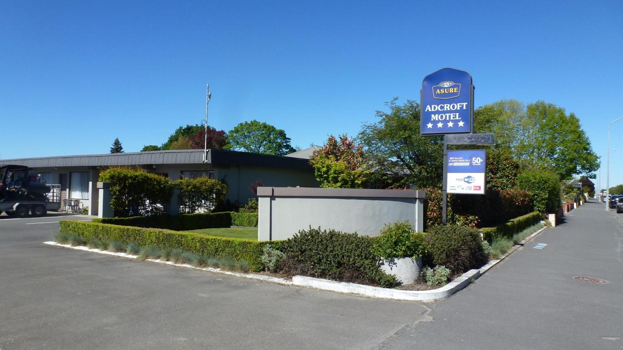 Asure Adcroft Motel Ashburton Kültér fotó